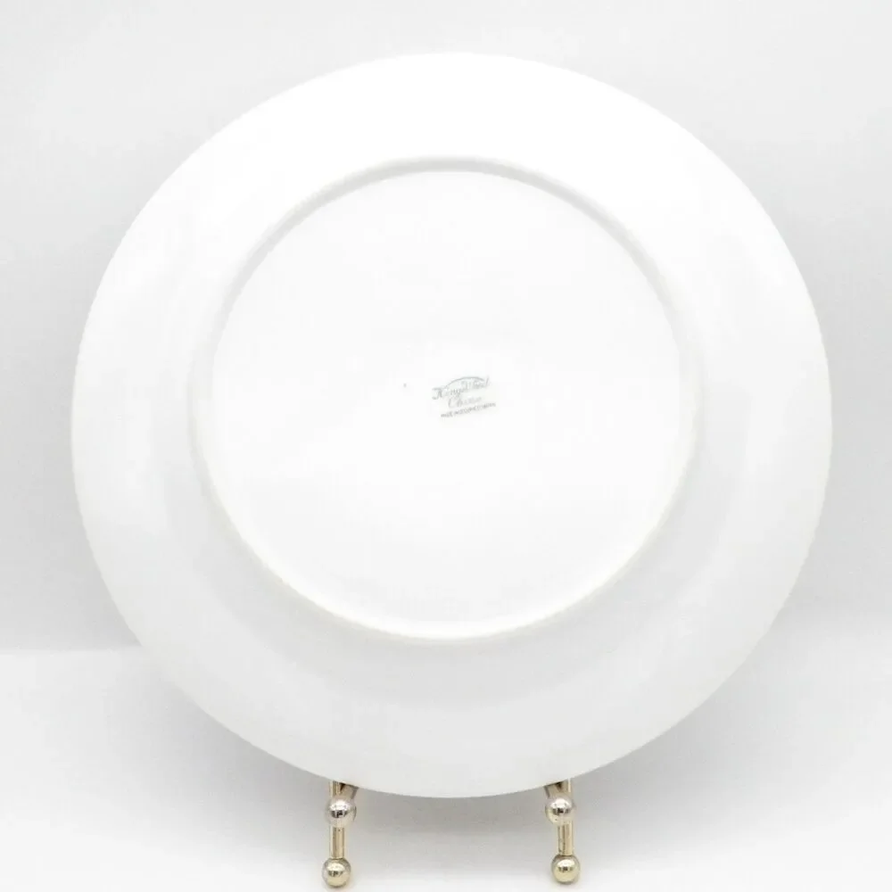 Kingswood China 4 Dinner Plates Floral 10